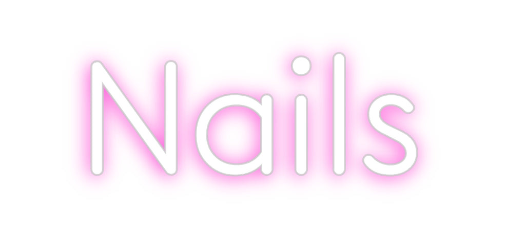 Custom Neon: Nails