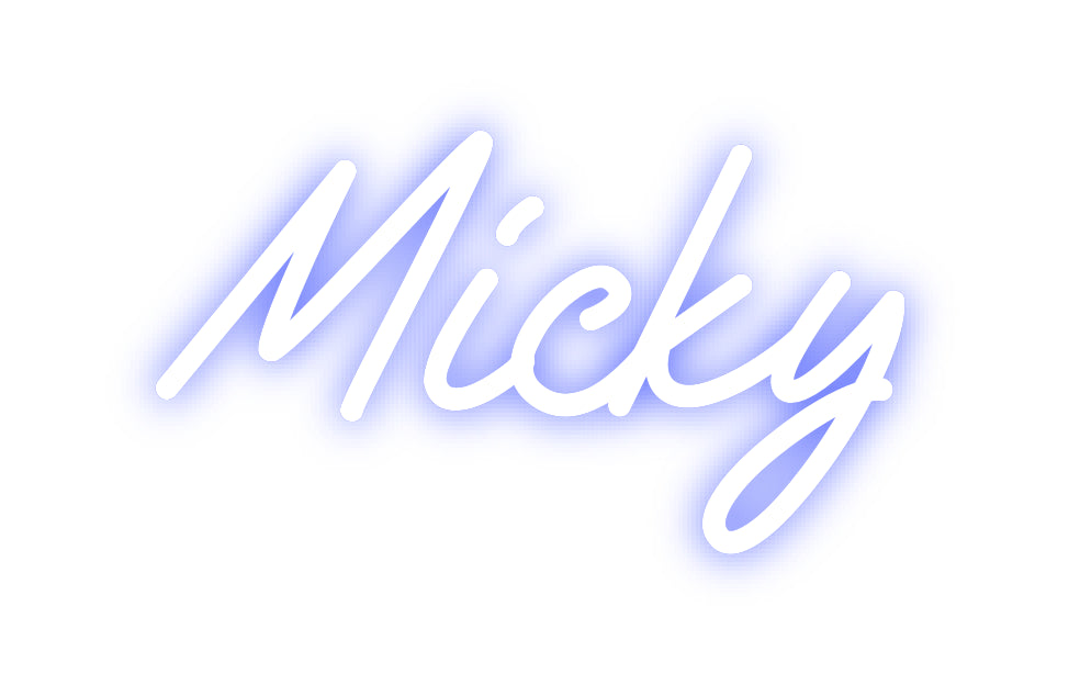 Custom Neon: Micky