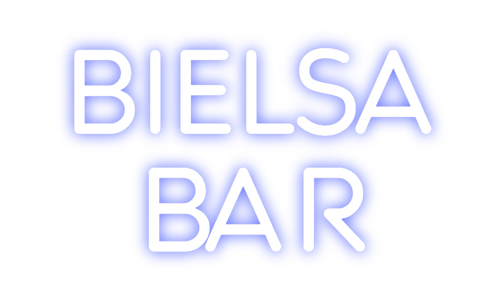 Custom Neon: Bielsa 
Bar