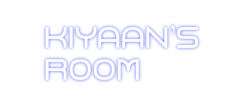 Custom Neon: KIYAAN’S
ROO...