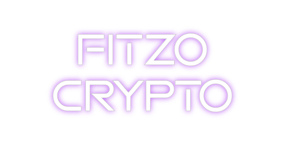 Custom Neon: Fitzo 
Crypto