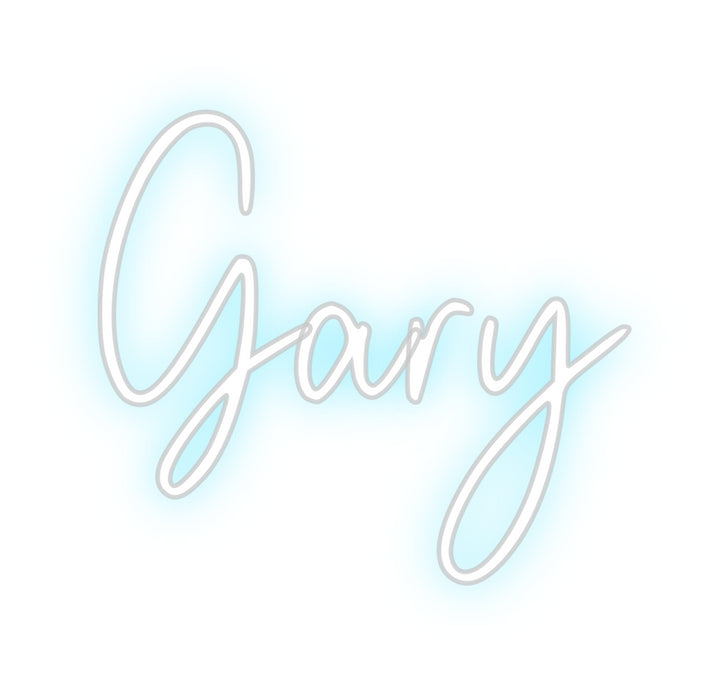 Custom Neon: Gary