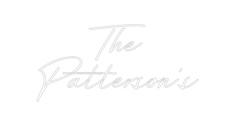 Custom Neon: The
Patterso...