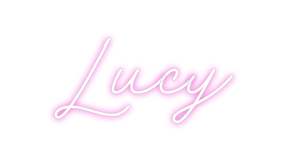 Custom Neon: Lucy