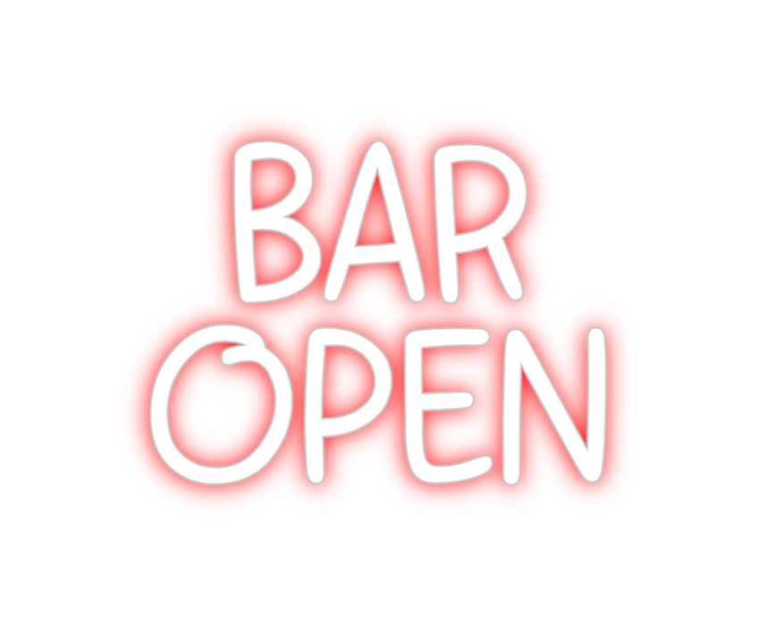 Custom Neon: BAR
OPEN
