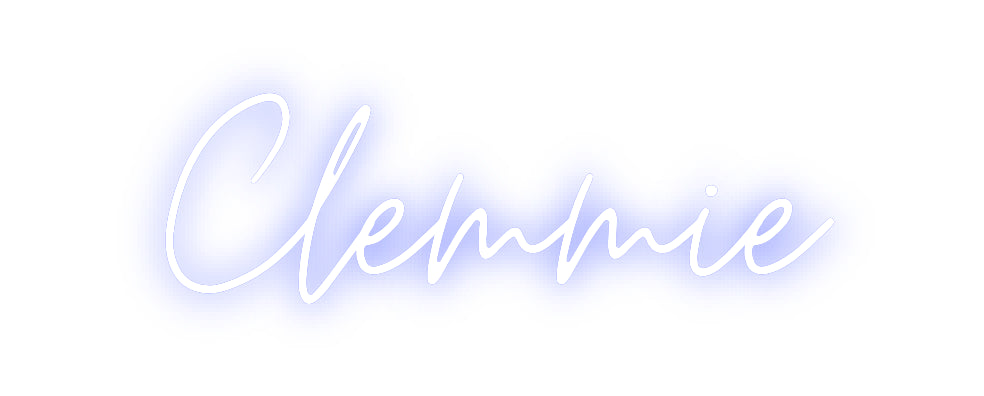 Custom Neon: Clemmie