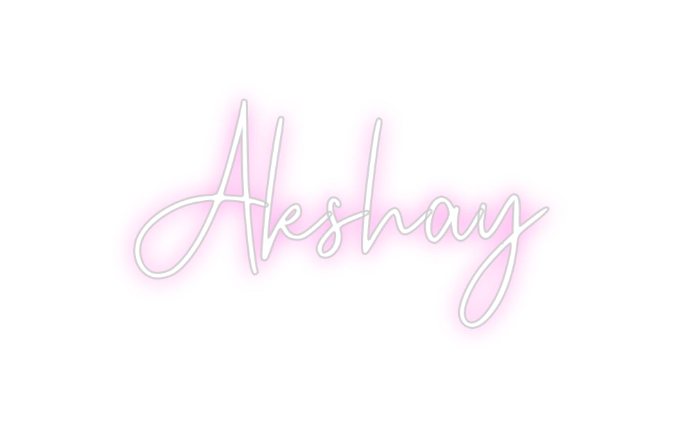 Custom Neon: Akshay