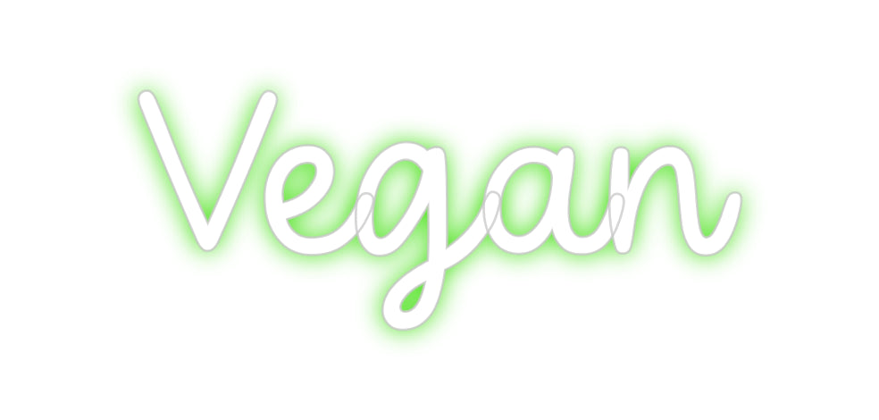 Custom Neon: Vegan