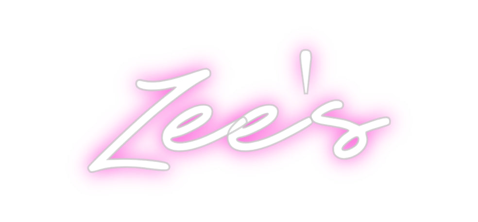 Custom Neon: Zee's