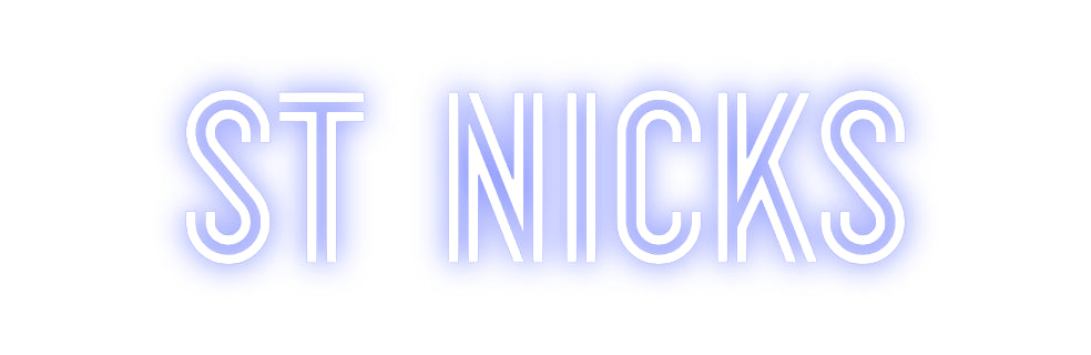 Custom Neon: St Nicks