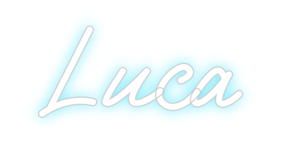 Custom Neon: Luca