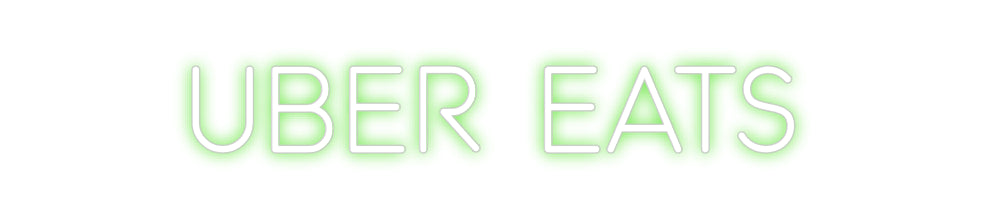 Custom Neon: UBER EATS