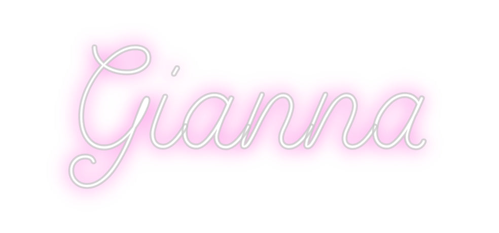 Custom Neon: Gianna