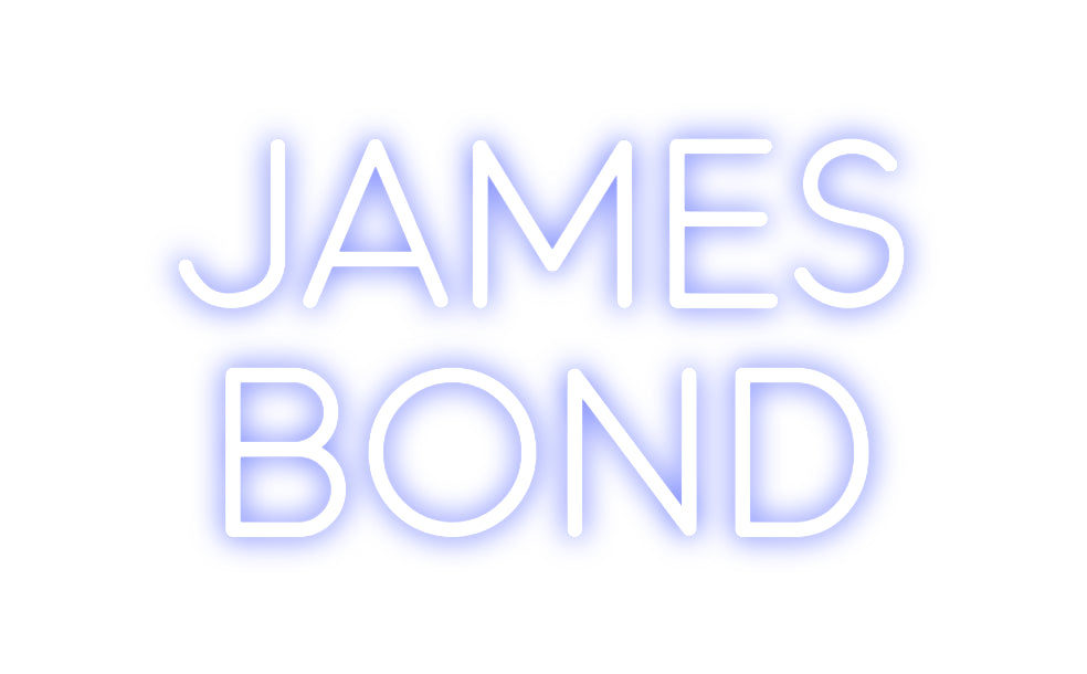Custom Neon: James
Bond