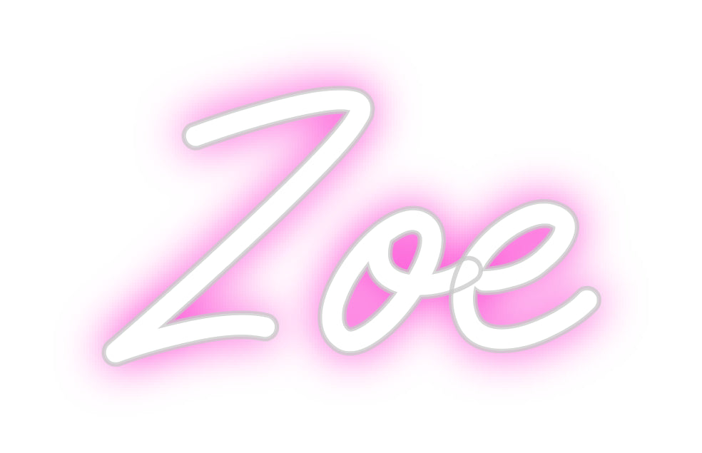Custom Neon: Zoe