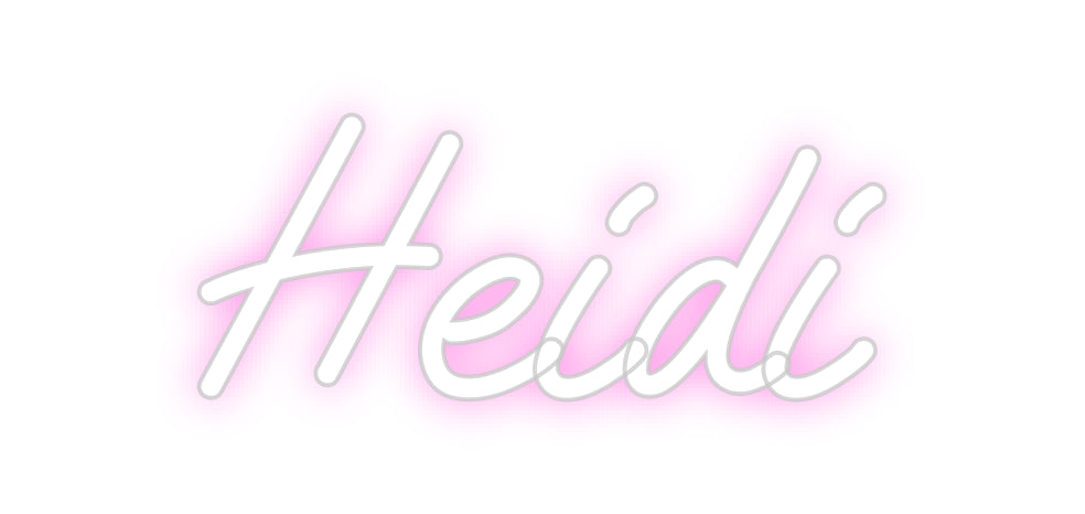 Custom Neon: Heidi