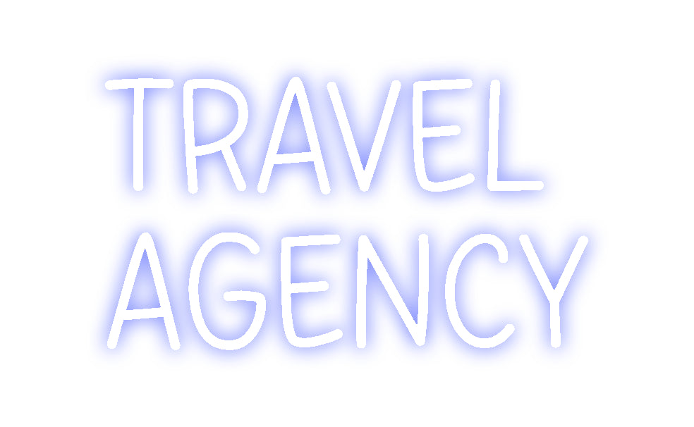 Custom Neon: TRAVEL
AGENCY