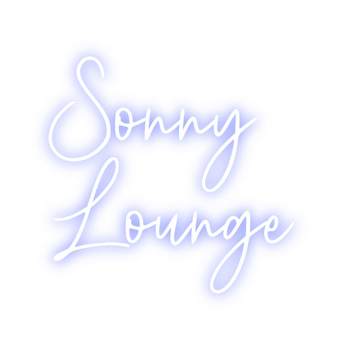 Custom Neon: Sonny 
Lounge
