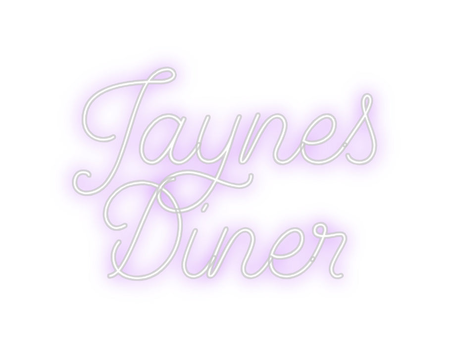 Custom Neon: Jaynes
Diner