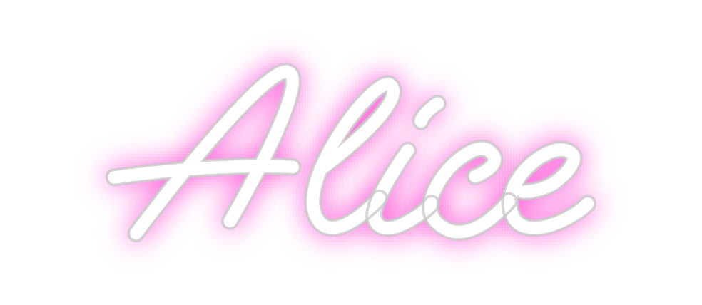 Custom Neon: Alice