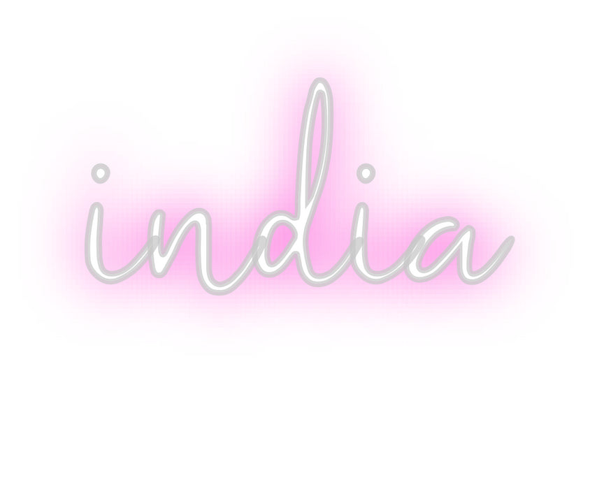 Custom Neon: india
