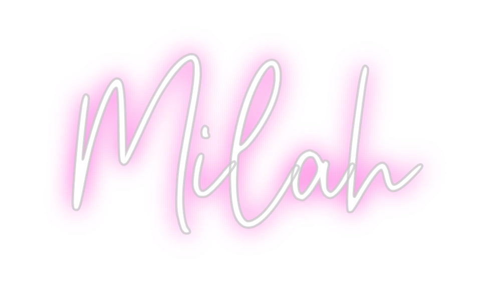 Custom Neon: Milah