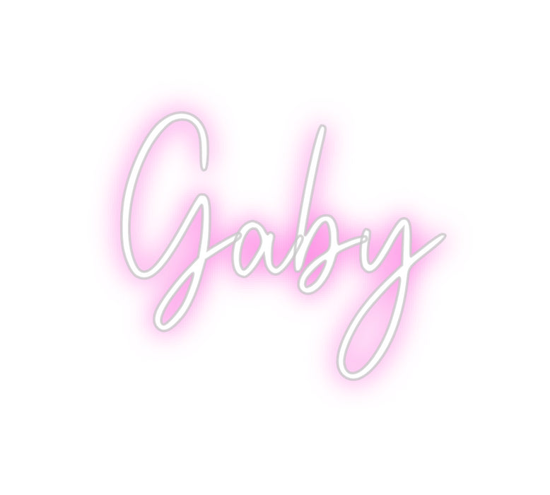 Custom Neon: Gaby