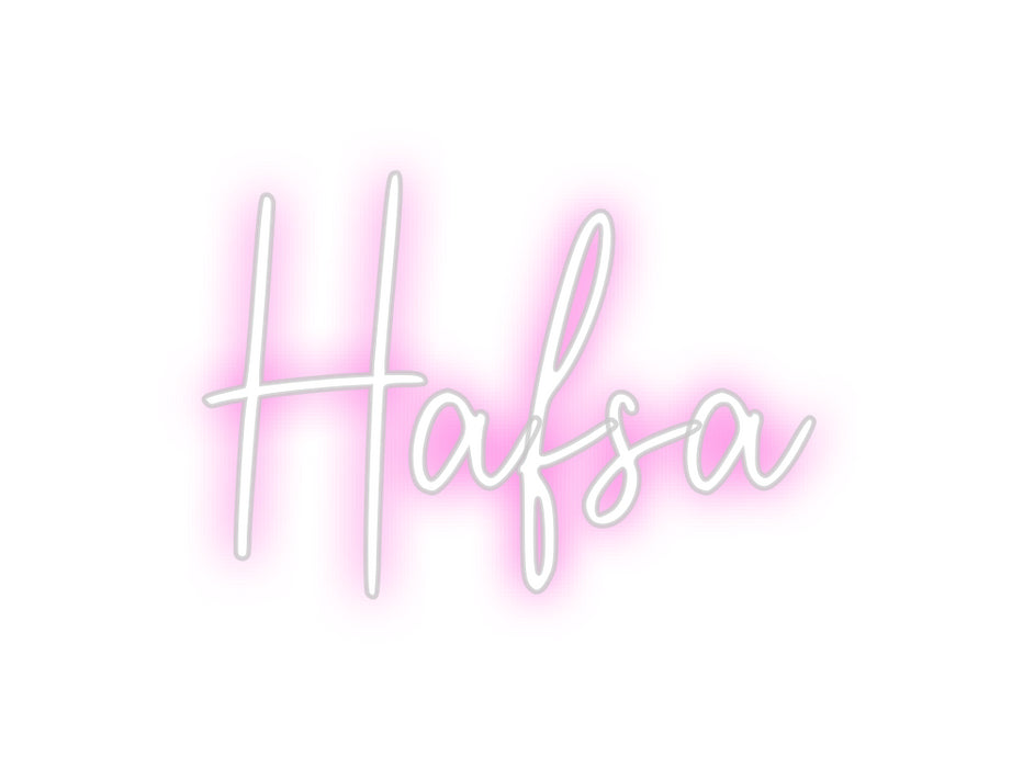 Custom Neon: Hafsa