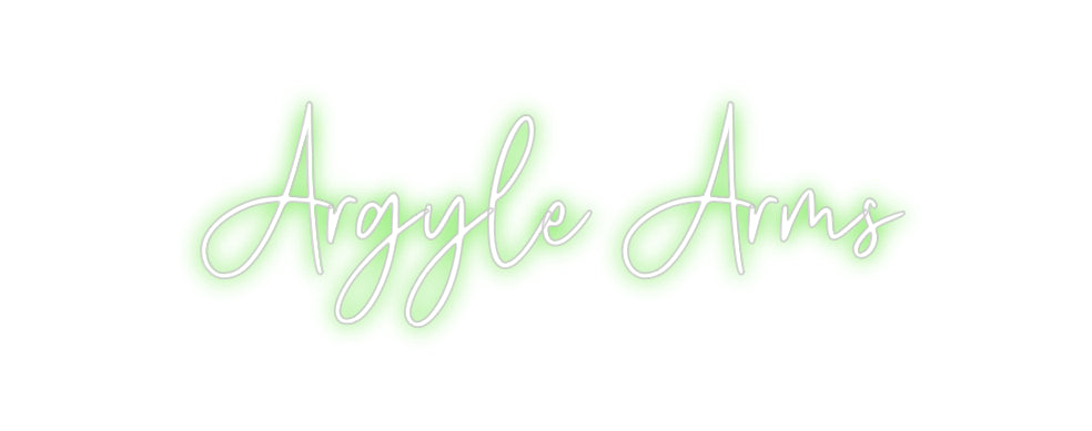 Custom Neon: Argyle Arms
