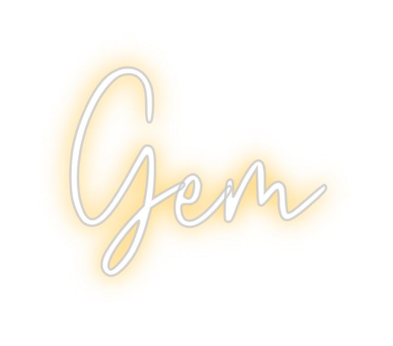 Custom Neon: Gem