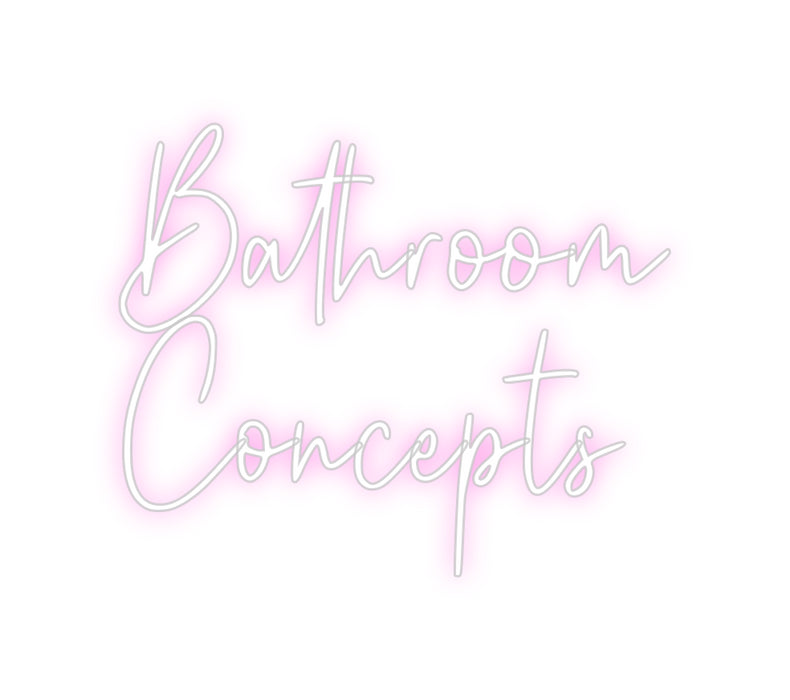 Custom Neon: Bathroom 
Co...