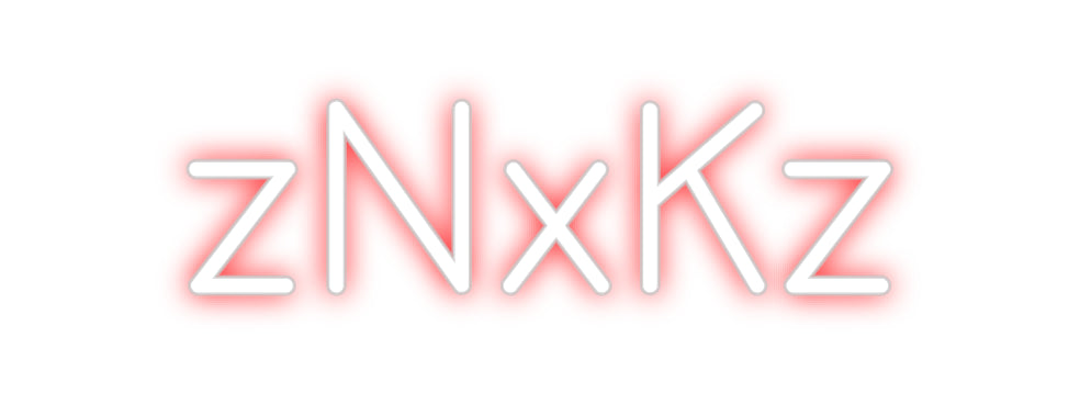 Custom Neon: zNxKz