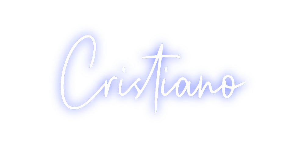 Custom Neon: Cristiano