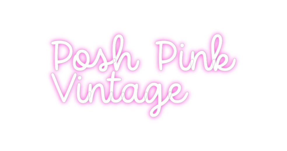 Custom Neon: Posh Pink
Vi...