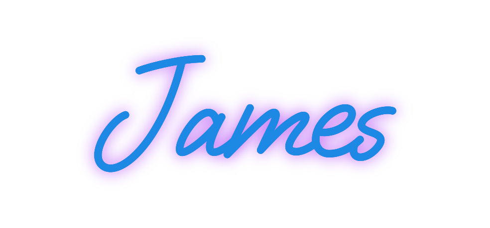 Custom Neon: James
