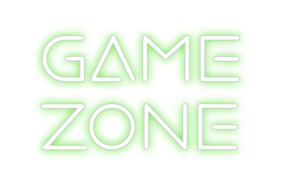 Custom Neon: GAME 
ZONE