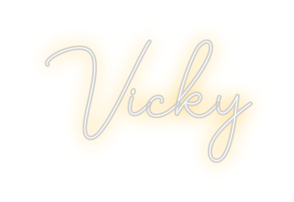Custom Neon: Vicky