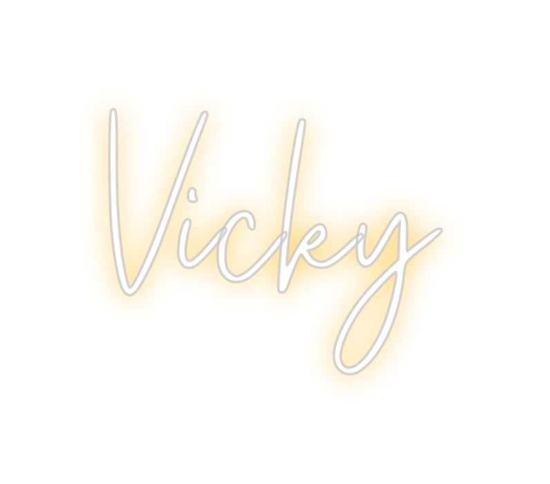 Custom Neon: Vicky