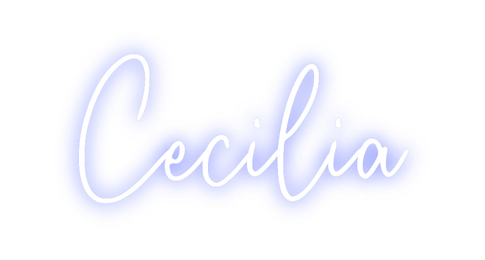 Custom Neon: Cecilia