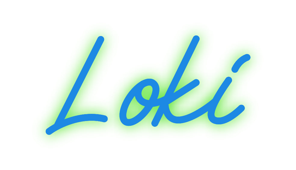 Custom Neon: Loki