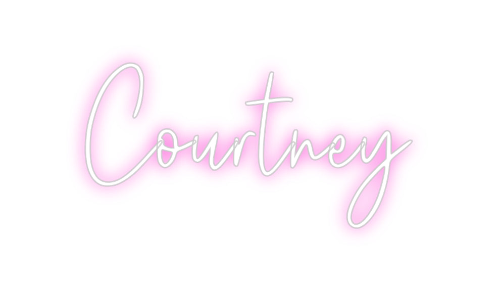 Custom Neon: Courtney