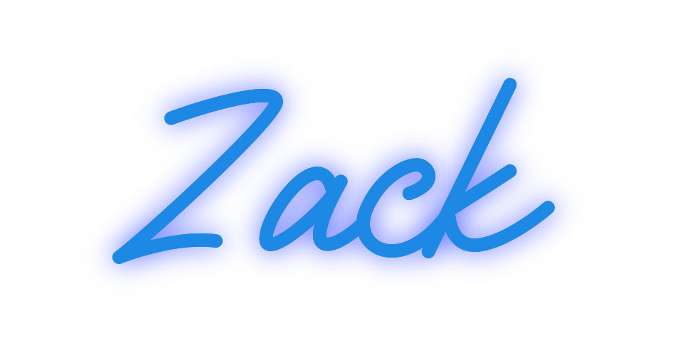 Custom Neon: Zack