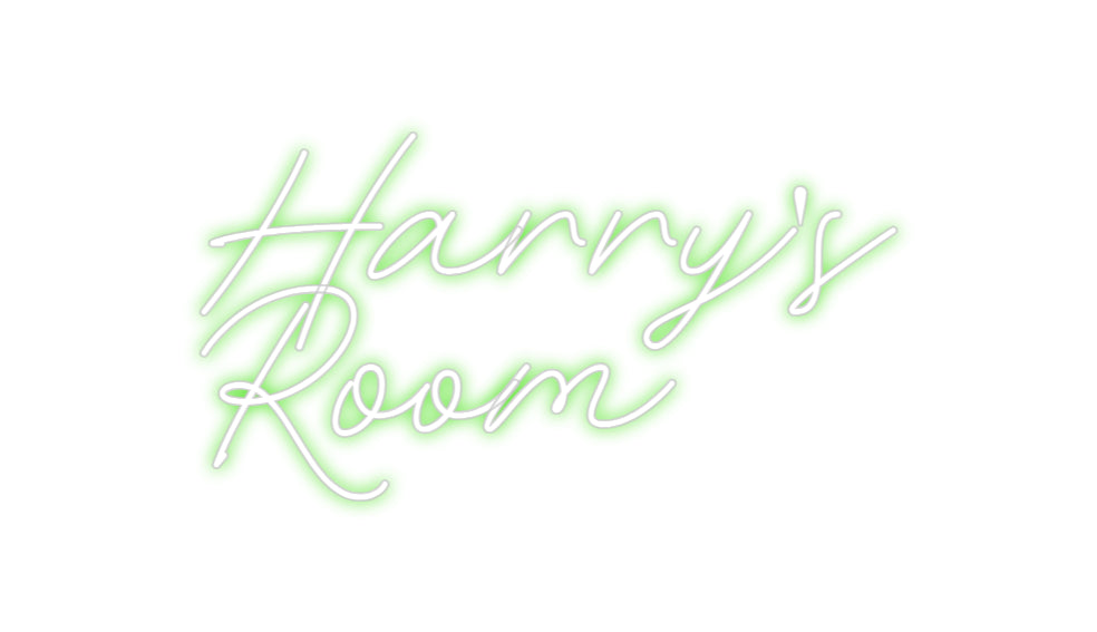 Custom Neon: Harry's
Room