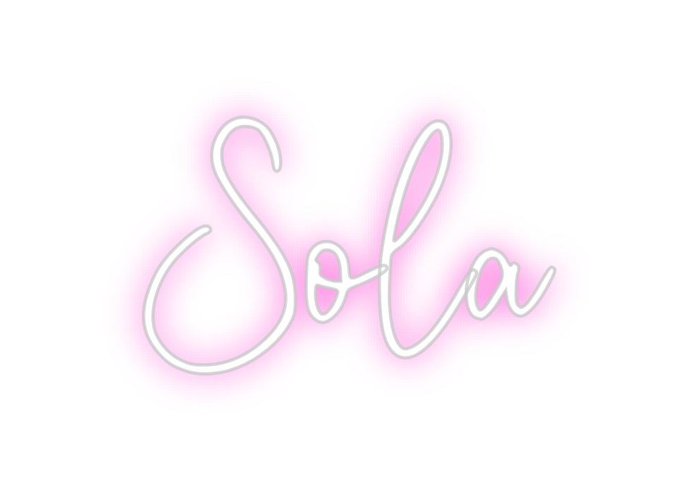Custom Neon: Sola