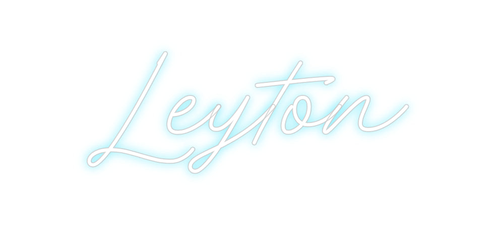 Custom Neon: Leyton
