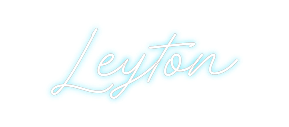 Custom Neon: Leyton