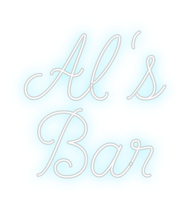 Custom Neon: Al's
Bar