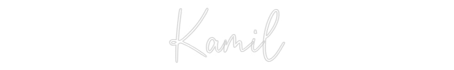Custom Neon: Kamil