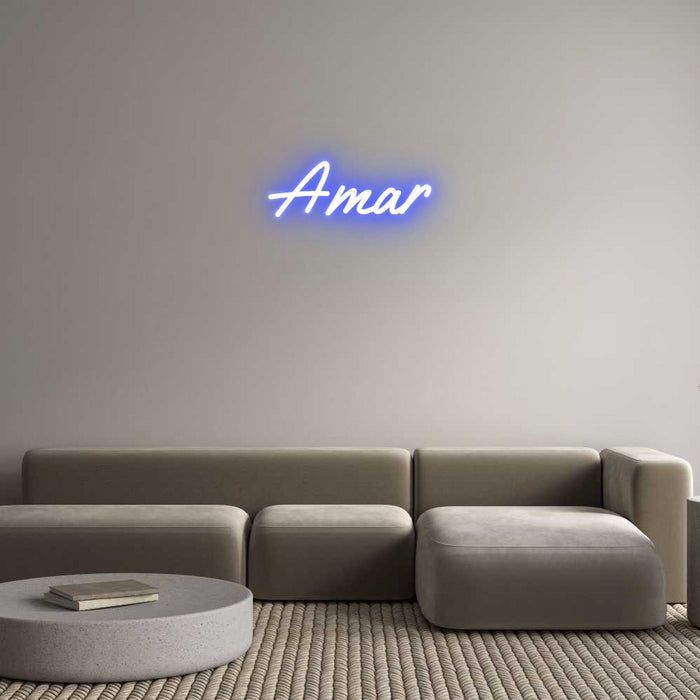 Custom Neon: Amar