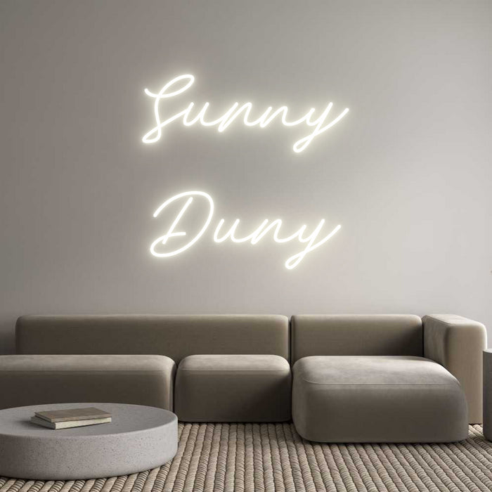 Custom Neon: Sunny
Duny